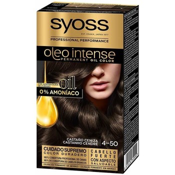 Syoss Coloración Olio Intense Tinte Sin Amoniaco 4.50-castaño Ceniza