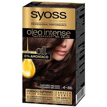 Syoss Coloración Olio Intense Tinte Sin Amoniaco 4.86-castaño Helado