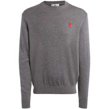 Ami Paris Jersey Suéter de lana gris
