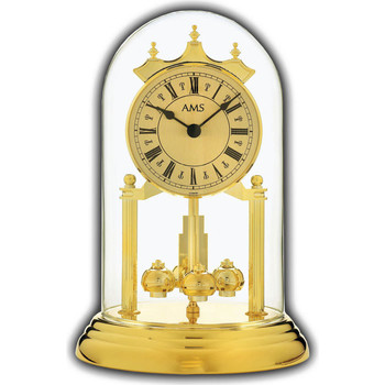 Ams Reloj analógico 1203, Quartz, Gold, Analogue, Classic