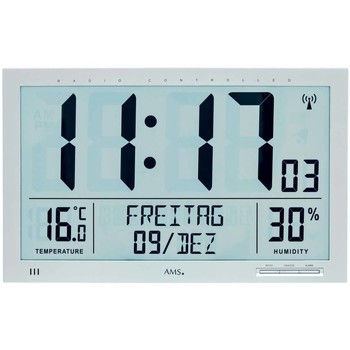 Ams Reloj digital 5888, Quartz, Grey, Digital, Modern