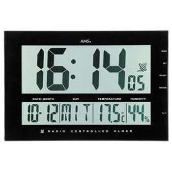 Ams Reloj digital 5895, Quartz, Grey, Digital, Modern