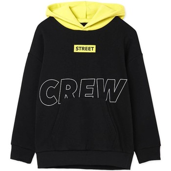 Mayoral Jersey Pullover capucha contraste Negro