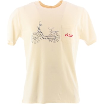 Mc2 Saint Barth Camiseta AUSTIN Camiseta hombre Crema