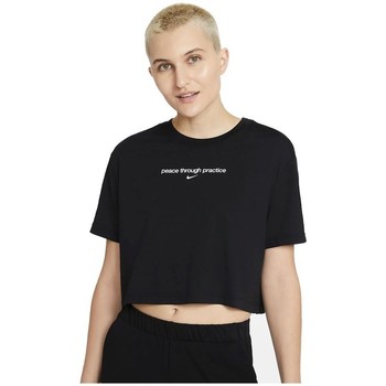 Nike Camiseta Yoga Cropped Graphic