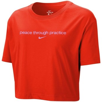 Nike Camiseta Yoga Cropped Graphic