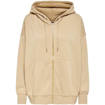 Only Jersey ONLFEEL LIFE L/S ZIP OVERSIZE HOOD