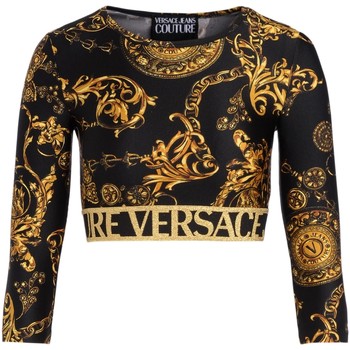 Versace Jeans Couture Jersey Sujetador Top Jeans Couture con estampa Regalia Baroque