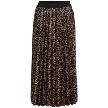 Vila Falda Nitban Skirt Print Tiger Eyes Lia