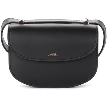 A.p.c. Bolso Bolso con bandolera Geneve Mini de piel negra