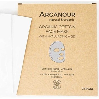 Arganour Mascarillas & exfoliantes ORGANIC COTTON FACE MASCARILLA WITH HYLARURONIC ACID