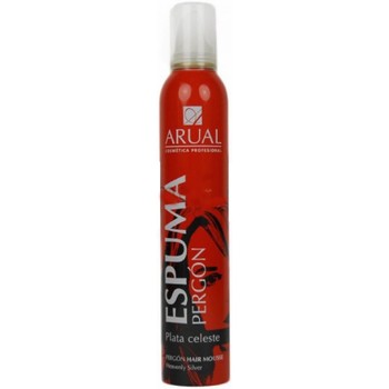 Arual Fijadores ESPUMA PARA CABELLO PERGON PLATA CELESTE 300ML