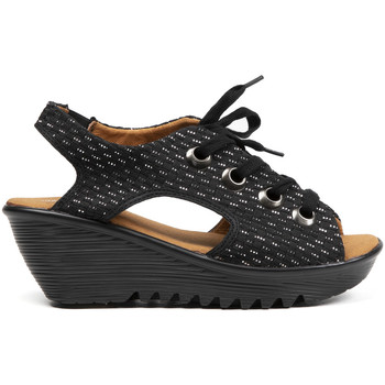 Bernie Mev Sandalias Marcelo Black Silver