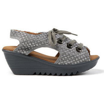 Bernie Mev Sandalias Marcelo Silver Grey