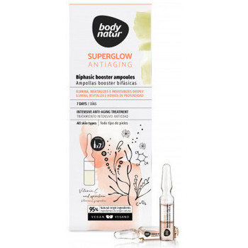 Body Natur Tratamiento facial SUPERGLOW AMPOLLAS AMPOLLAS BOOSTER BIFASICAS 7 UNIDADES