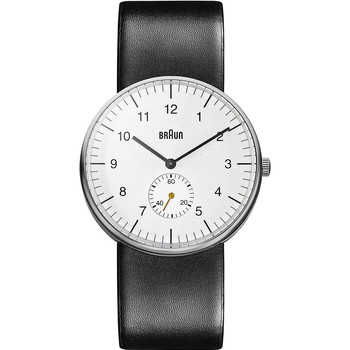 Braun Reloj analógico Brawn BN0024WHBKG, Quartz, 38mm, 5ATM