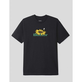 Butter Goods Camiseta CAMISETA SUNFLOWER LOGO TEE BLACK