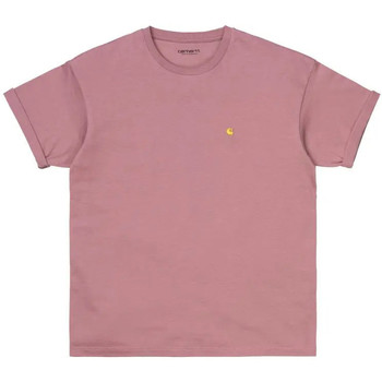 Carhartt Camiseta Camiseta S/S Chase Mujer - Violeta