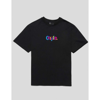 Chrystie Nyc Camiseta CAMISETA MASSIMO LOGO TEE BLACK