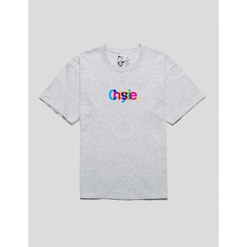 Chrystie Nyc Camiseta CAMISETA MASSIMO LOGO TEE HEATHER GREY