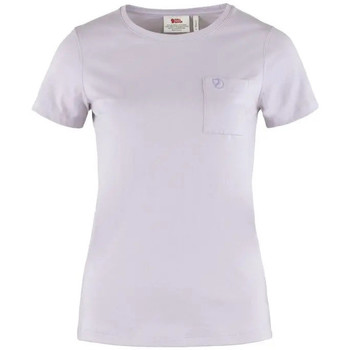 Fjallraven Camiseta Camiseta Ovik Mujer - Violeta