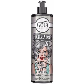 Gota Dourada Tratamiento capilar MATIZADOR 3D GRAFITE 300ML