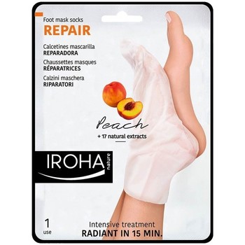 Iroha Nature Perfume PEACH FOOT MASCARILLA SOCKS REPAIR