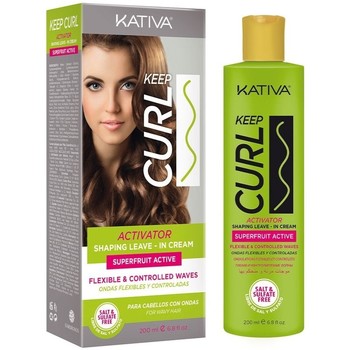 Kativa Fijadores KEEP CURL ACTIVATOR LEAVE-IN CREAM 200ML