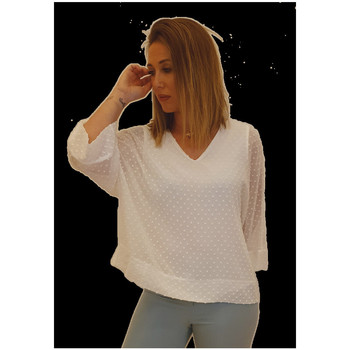 Kira Moda Blusa BLUSA BLANCO