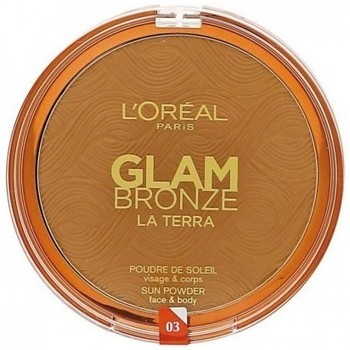 L'oréal Colorete & polvos LOREAL POLVO COMPACTO GLAM BRONZE TERRA 03