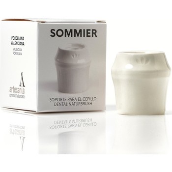 Naturbrush Productos baño SOMMIER SOPORTE PARA CEPILLO DENTAL BLANCO