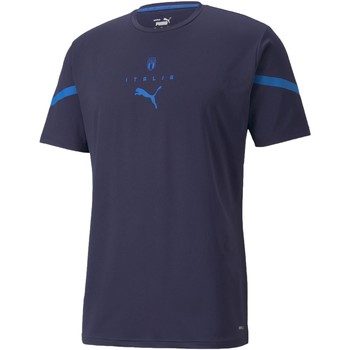Puma Tops y Camisetas FIGC PREMATCH JERSEY ITALIA BLU