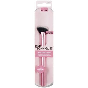 Real Techniques Pinceles PRECISION FAN FOR POWDER HIGHLIGHTER BRUSH