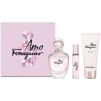 Salvatore Ferragamo Cofres perfumes AMO EDP SPRAY 100ML + LOCION CORPORAL 50ML + EDT SPRAY 10ML