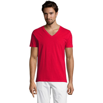 Sols Camiseta Master camiseta hombre cuello pico