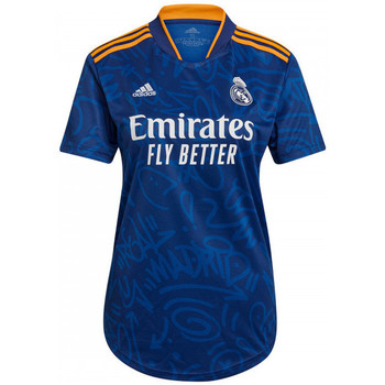 adidas Camiseta Real Madrid CF Segunda Equipación 2021-2022 Mujer