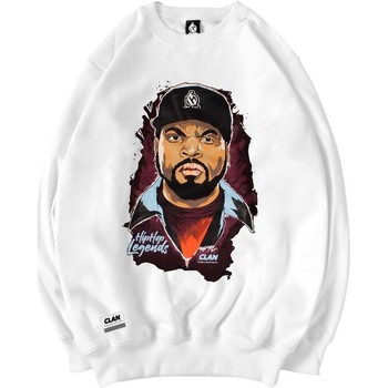 Clan Jersey SUDADERA BLANCA ICE CUBE CREWNECK