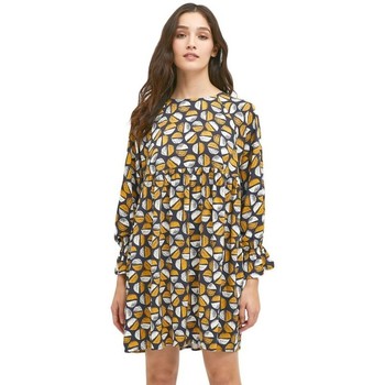 Compania Fantastica Vestido Vestido Babydoll Corto Con Estampado de