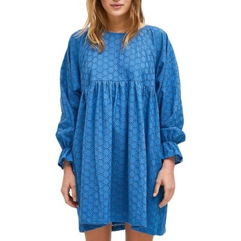 Compania Fantastica Vestido Vestido Babydoll Corto En Tejido Troquel de