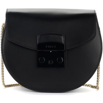 Furla Bandolera Bolso con bandolera Metropolis Mini de piel negra