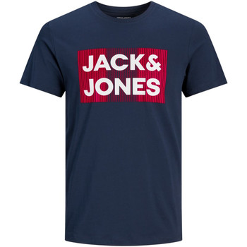 Jack & Jones Camiseta 12151955 JJECORP LOGO TEE SS O-NECK NOOS NAVY BLAZER/PLAY-SLI