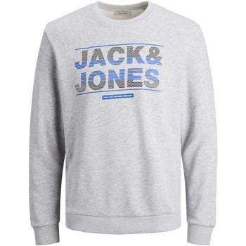 Jack & Jones Jersey 12182504 JJMOUNT SWEAT CREW NECK LIGHT GREY MELA/NEW LIGHT