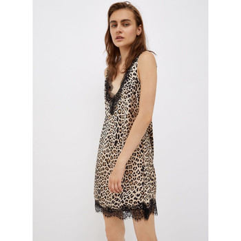 Liu Jo Vestido Combinación con estampado animal