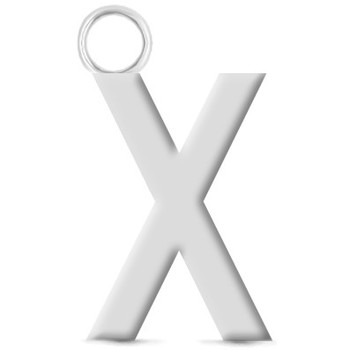 Luxenter Colgantes Colgante X De Plata De Ley 925