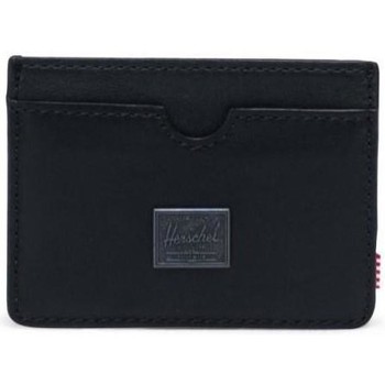 Herschel Cartera Wallet Charlie Leather Black