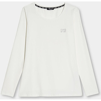 Liu Jo Camiseta manga larga Camiseta blanca de manga larga
