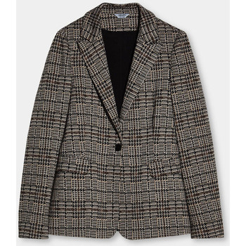 Liu Jo Chaqueta Blazer de jacquard de pata de gallo