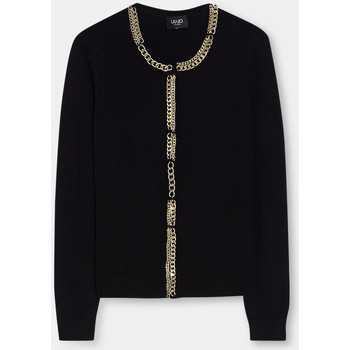 Liu Jo Chaqueta de punto Cárdigan con cadenas decorativas