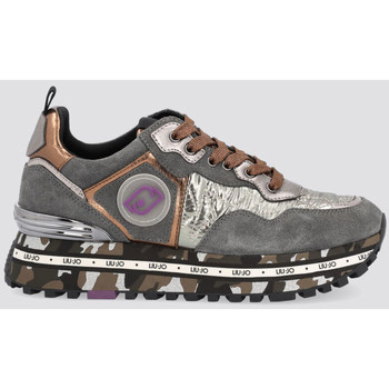 Liu Jo Zapatillas Zapatillas grises con suela de camuflaje
