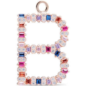 Luxenter Colgantes Colgante B Con Baño Oro Rosa De 18 Quilates